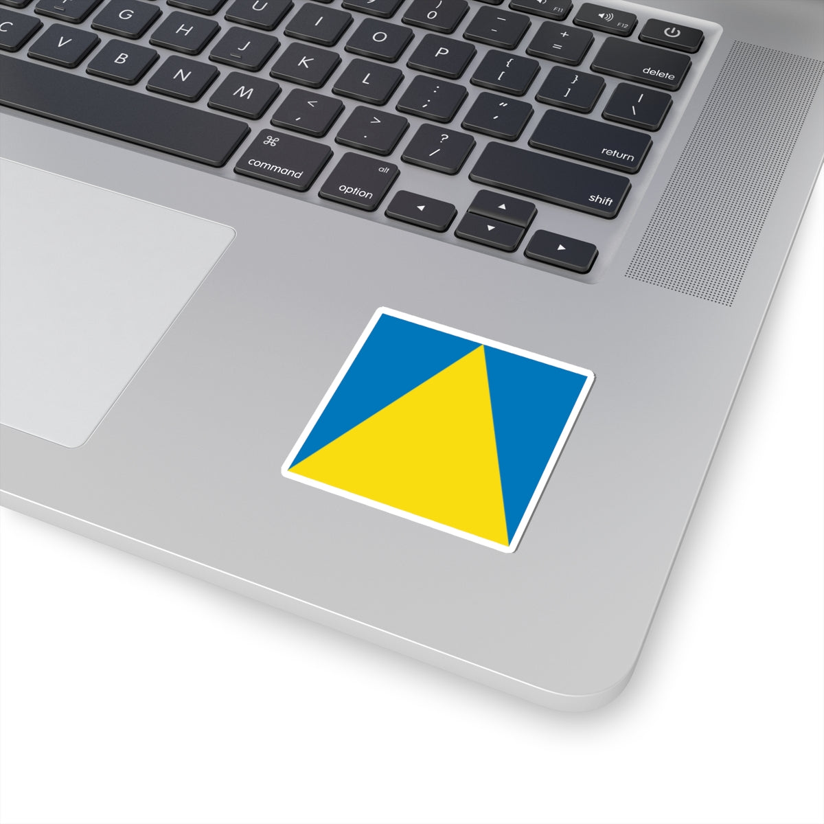 Flag of Novyi Rozdil (Ukraine) STICKER Vinyl Kiss-Cut Decal