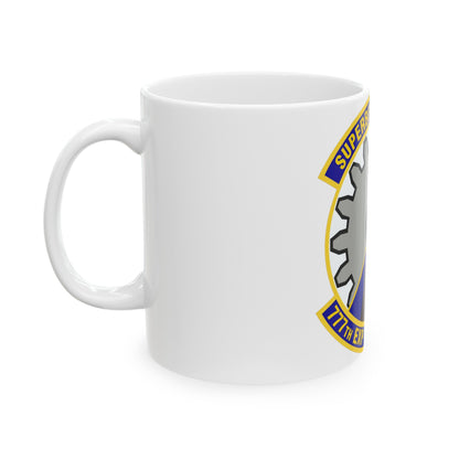 777th Expeditionary Prime Base Engineer Emergency Force Squadron (U.S. Air Force) White Coffee Mug-The Sticker Space