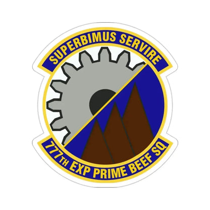 777th Expeditionary Prime Base Engineer Emergency Force Squadron (U.S. Air Force) STICKER Vinyl Die-Cut Decal 2 Inch - The Sticker Space