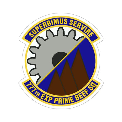 777th Expeditionary Prime Base Engineer Emergency Force Squadron (U.S. Air Force) STICKER Vinyl Die-Cut Decal 3 Inch - The Sticker Space