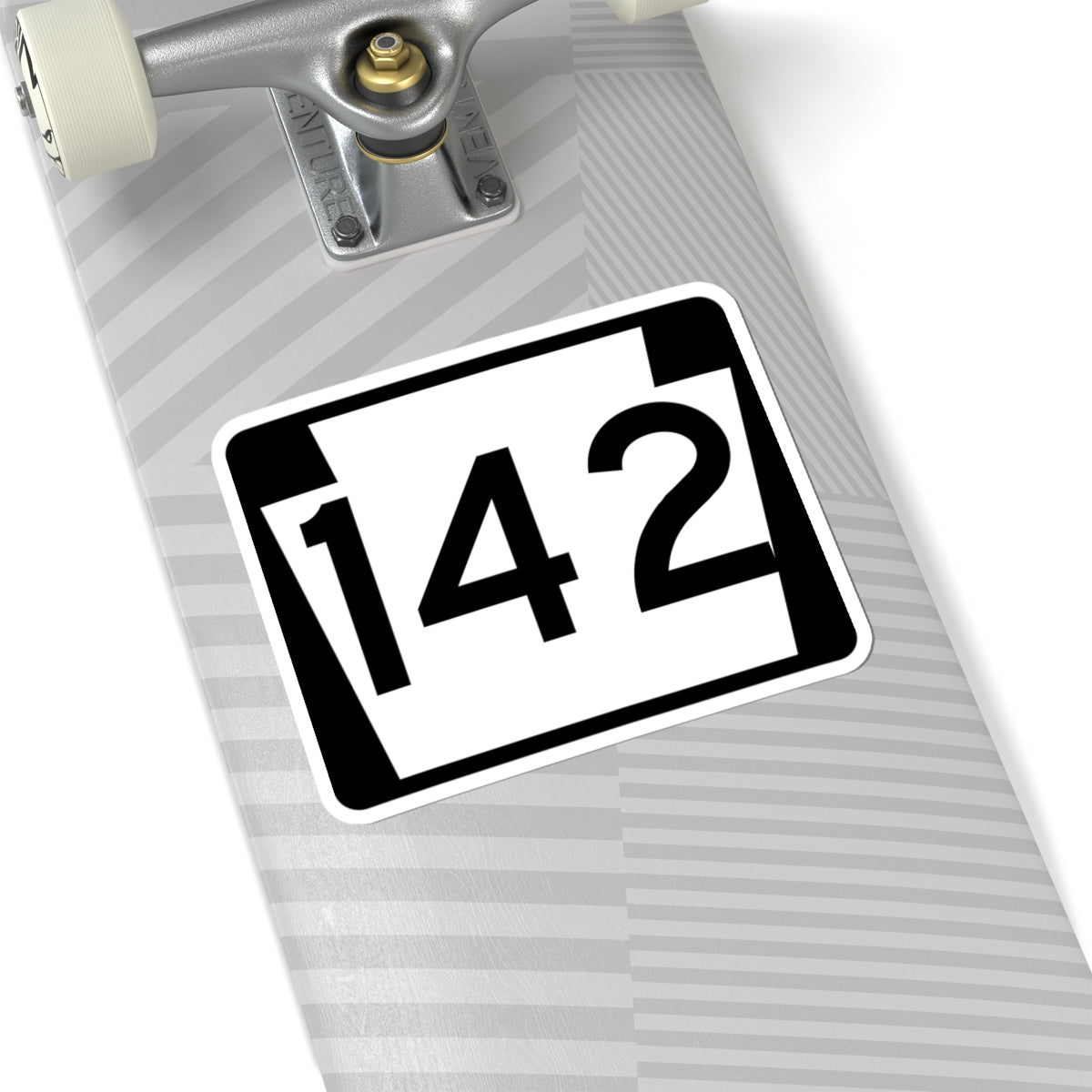 PA-142 (Pennsylvania) (Road Sign) STICKER Vinyl Kiss-Cut Decal