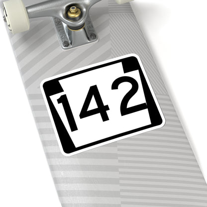 PA-142 (Pennsylvania) (Road Sign) STICKER Vinyl Kiss-Cut Decal