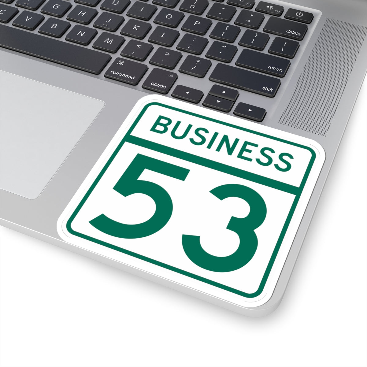 MD Route 53 Business (Maryland) (Road Sign) STICKER Vinyl Kiss-Cut Decal