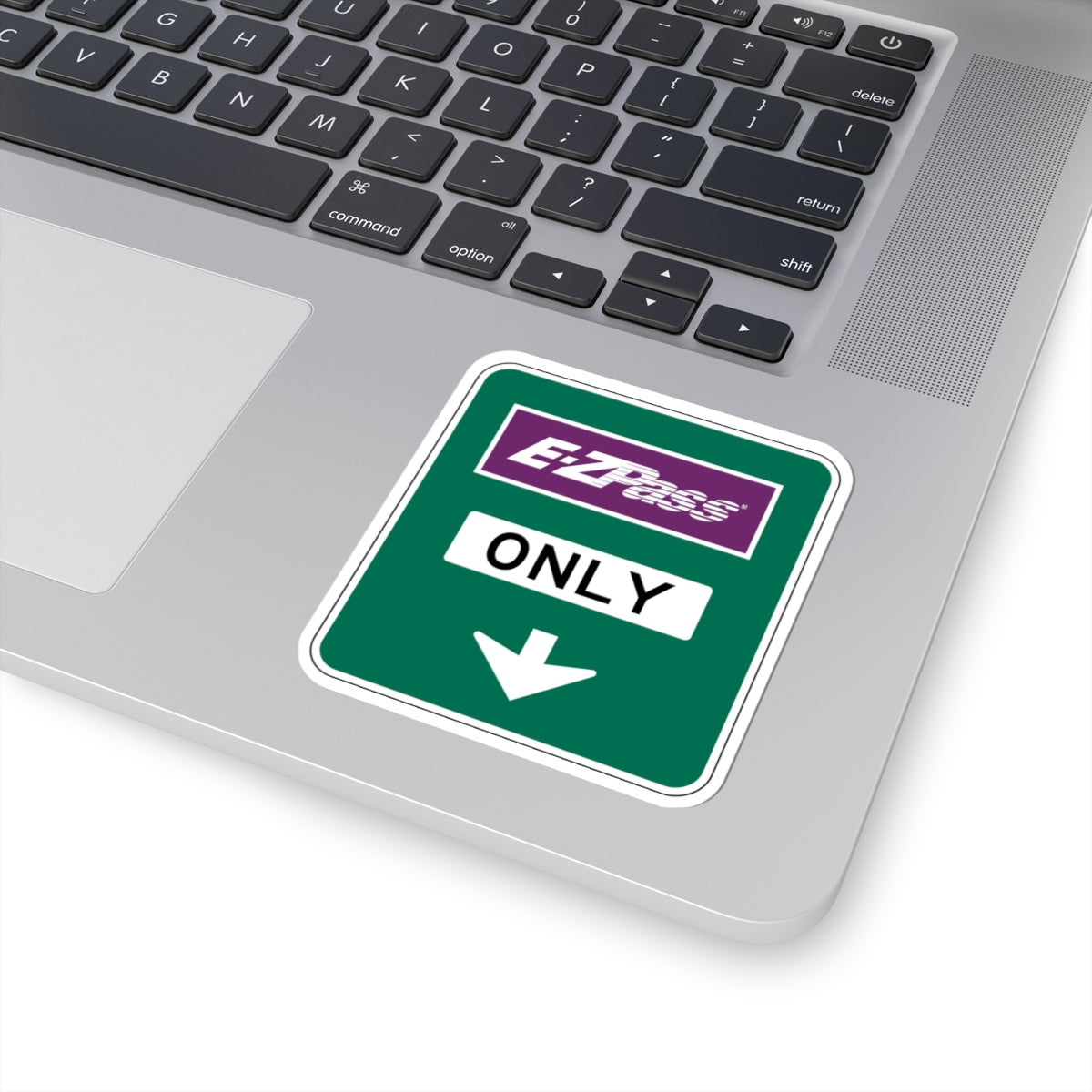 Conventional Toll Plaza Advance Sign 1 (Delaware) (Road Sign) STICKER Vinyl Kiss-Cut Decal