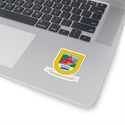 Escudo de Nariño (Colombia) (Coat of Arms) STICKER Vinyl Kiss-Cut Decal