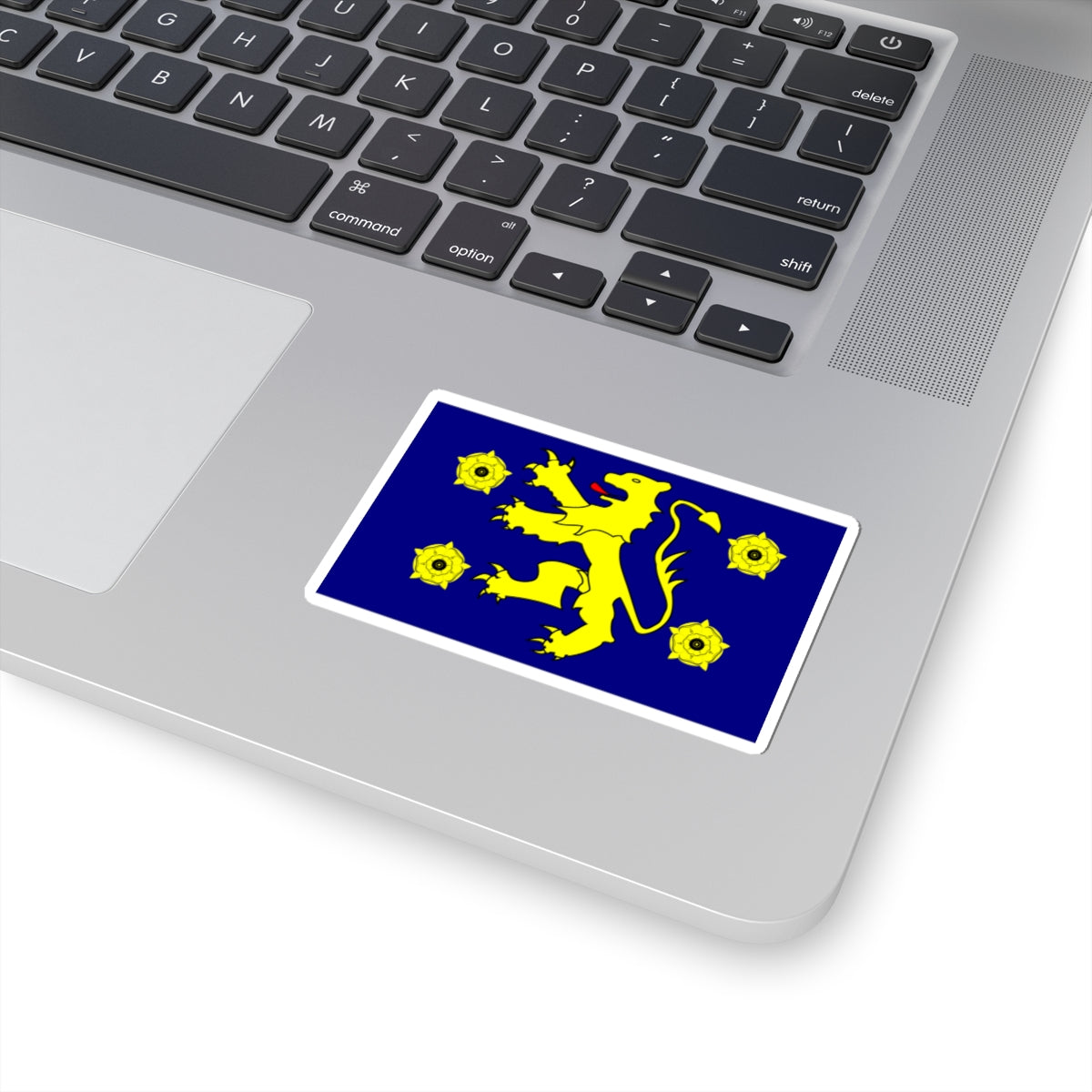 Flag of dyfed (United Kingdom) STICKER Vinyl Kiss-Cut Decal