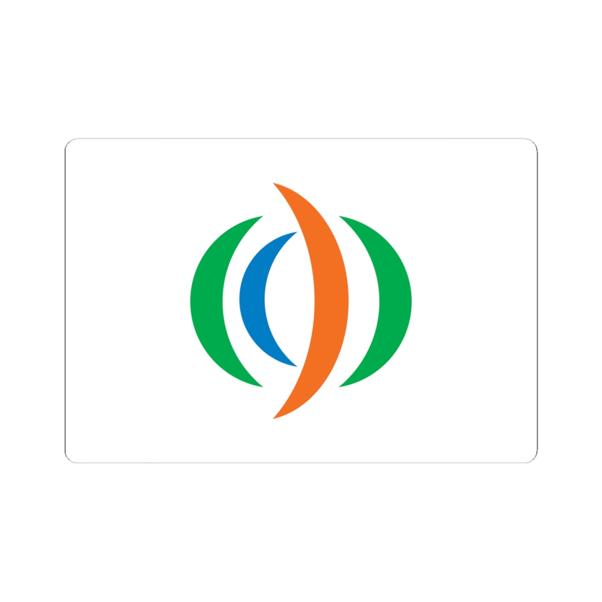 Flag of Yuzawa Akita (Japan) STICKER Vinyl Kiss-Cut Decal