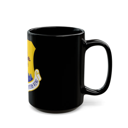 77th Aeronautical Systems Wing (U.S. Air Force) Black Coffee Mug-The Sticker Space