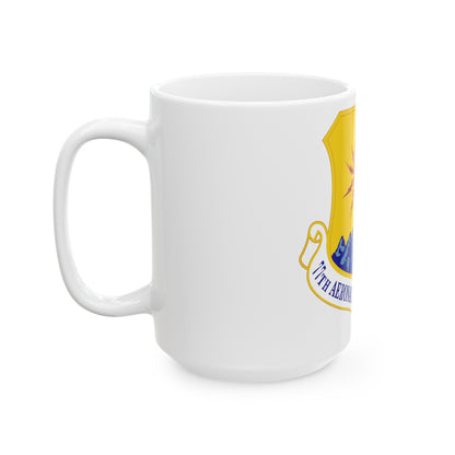 77th Aeronautical Systems Wing (U.S. Air Force) White Coffee Mug-The Sticker Space