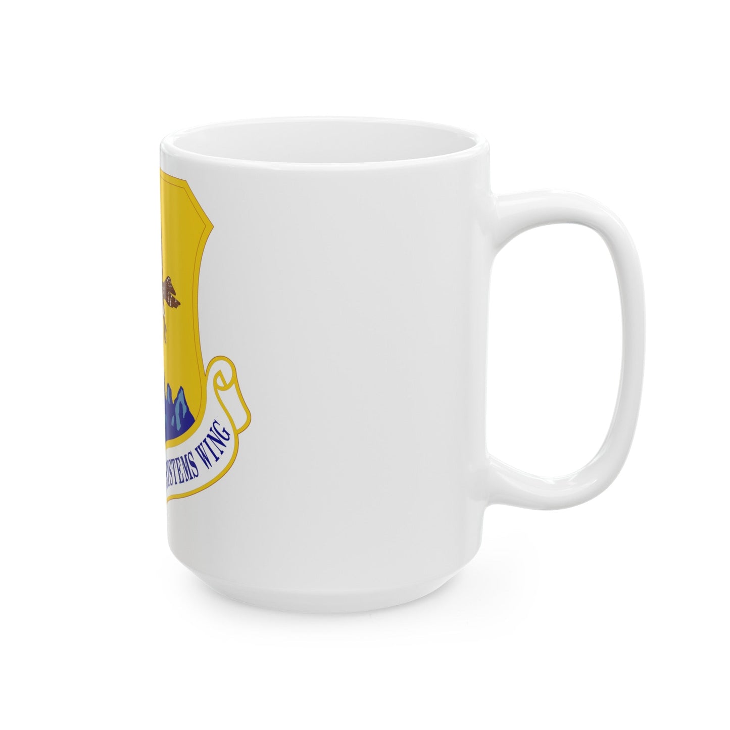 77th Aeronautical Systems Wing (U.S. Air Force) White Coffee Mug-The Sticker Space