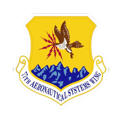 77th Aeronautical Systems Wing (U.S. Air Force) STICKER Vinyl Kiss-Cut Decal - The Sticker Space