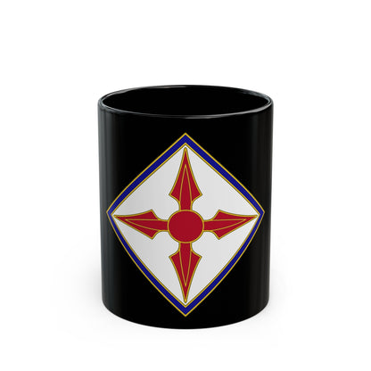 77th Aviation Brigade (U.S. Army) Black Coffee Mug-11oz-The Sticker Space