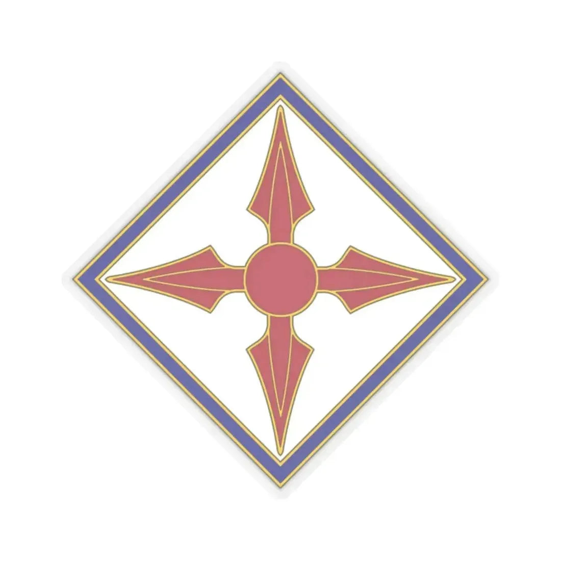 77th Aviation Brigade (U.S. Army) STICKER Vinyl Kiss-Cut Decal 2 Inch Transparent - The Sticker Space