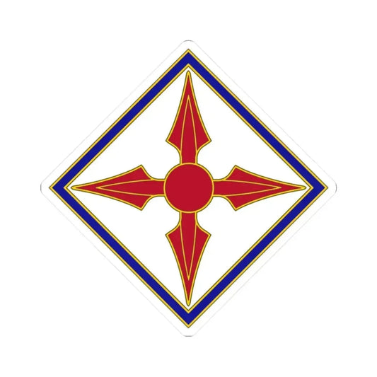 77th Aviation Brigade (U.S. Army) STICKER Vinyl Kiss-Cut Decal 2 Inch White - The Sticker Space