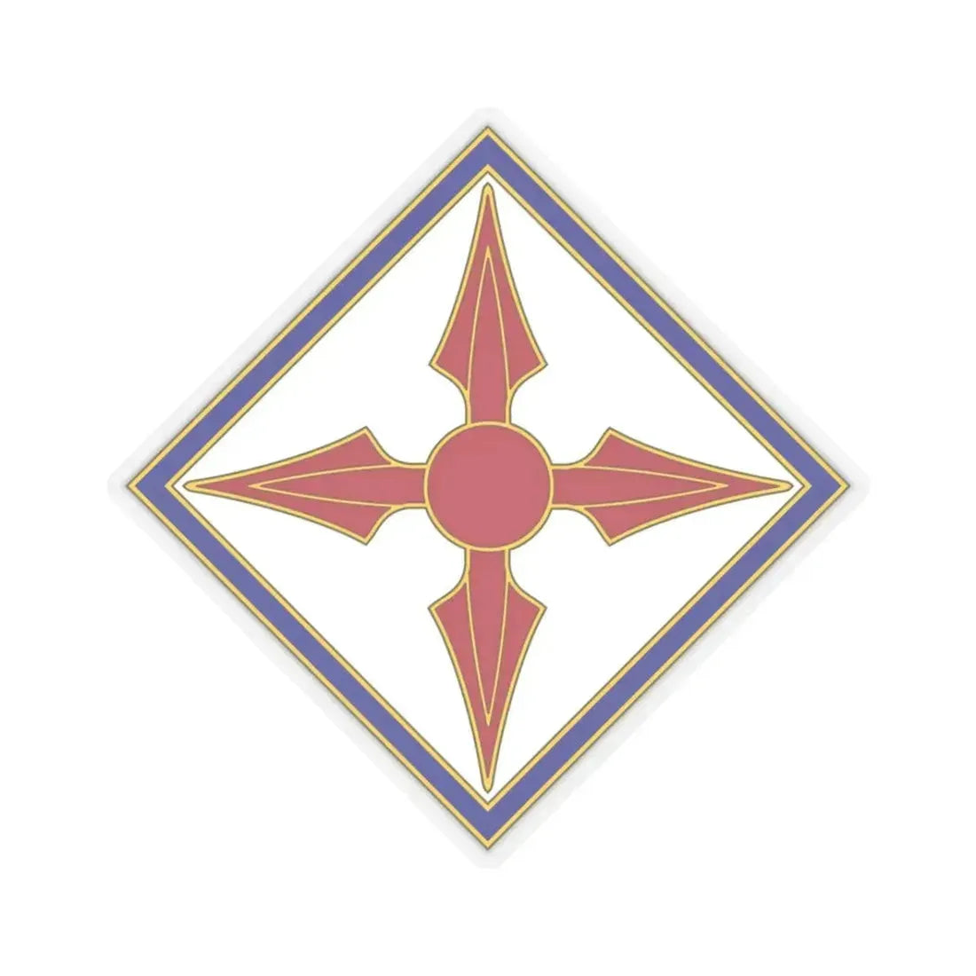 77th Aviation Brigade (U.S. Army) STICKER Vinyl Kiss-Cut Decal 3 Inch Transparent - The Sticker Space