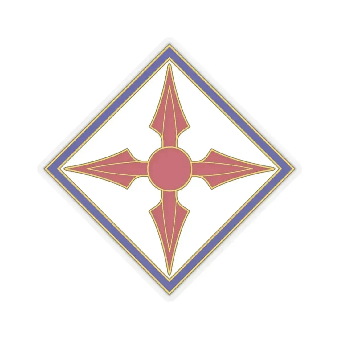 77th Aviation Brigade (U.S. Army) STICKER Vinyl Kiss-Cut Decal 4 Inch Transparent - The Sticker Space