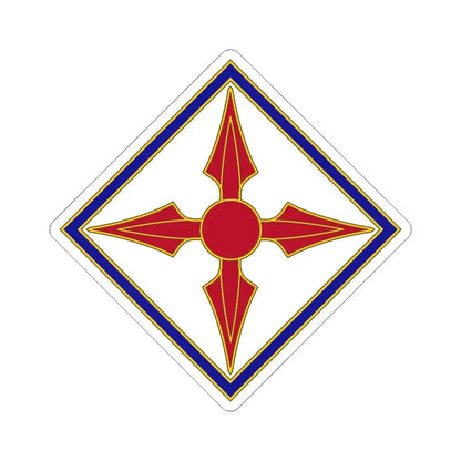 77th Aviation Brigade (U.S. Army) STICKER Vinyl Kiss-Cut Decal 6 Inch White - The Sticker Space