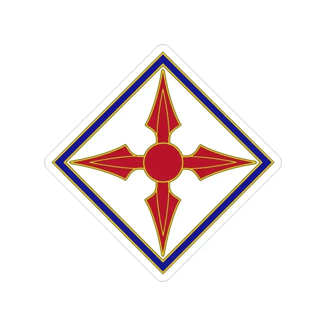 77th Aviation Brigade (U.S. Army) Transparent STICKER Die-Cut Vinyl Decal 2 Inch - The Sticker Space