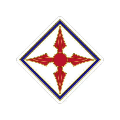 77th Aviation Brigade (U.S. Army) Transparent STICKER Die-Cut Vinyl Decal 2 Inch - The Sticker Space