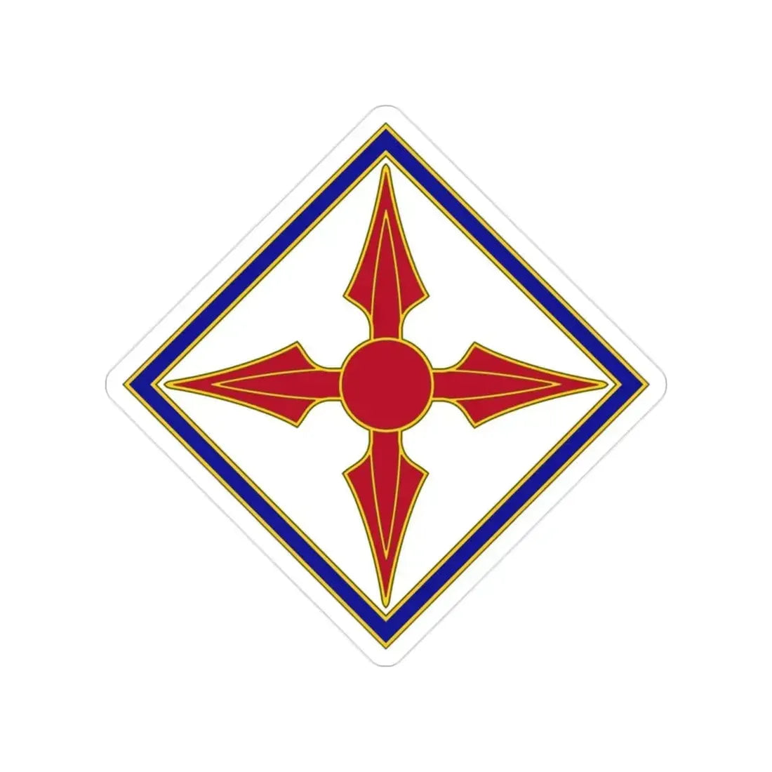 77th Aviation Brigade (U.S. Army) Transparent STICKER Die-Cut Vinyl Decal 2 Inch - The Sticker Space