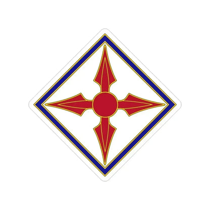 77th Aviation Brigade (U.S. Army) Transparent STICKER Die-Cut Vinyl Decal 3 Inch - The Sticker Space