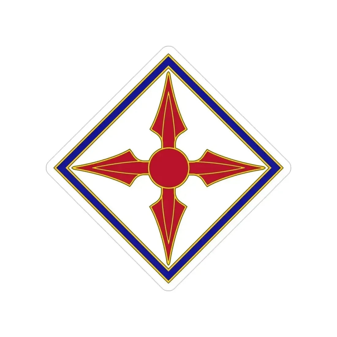 77th Aviation Brigade (U.S. Army) Transparent STICKER Die-Cut Vinyl Decal 3 Inch - The Sticker Space