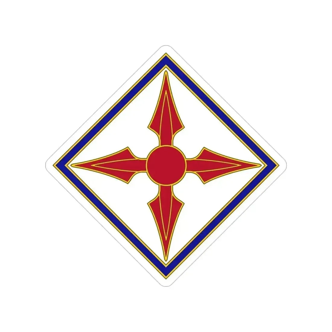 77th Aviation Brigade (U.S. Army) Transparent STICKER Die-Cut Vinyl Decal 4 Inch - The Sticker Space