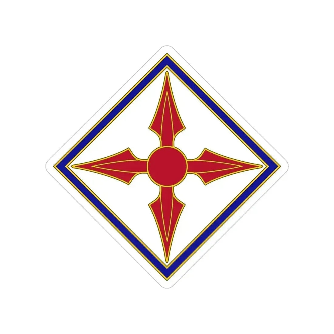 77th Aviation Brigade (U.S. Army) Transparent STICKER Die-Cut Vinyl Decal 4 Inch - The Sticker Space