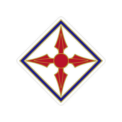 77th Aviation Brigade (U.S. Army) Transparent STICKER Die-Cut Vinyl Decal 4 Inch - The Sticker Space