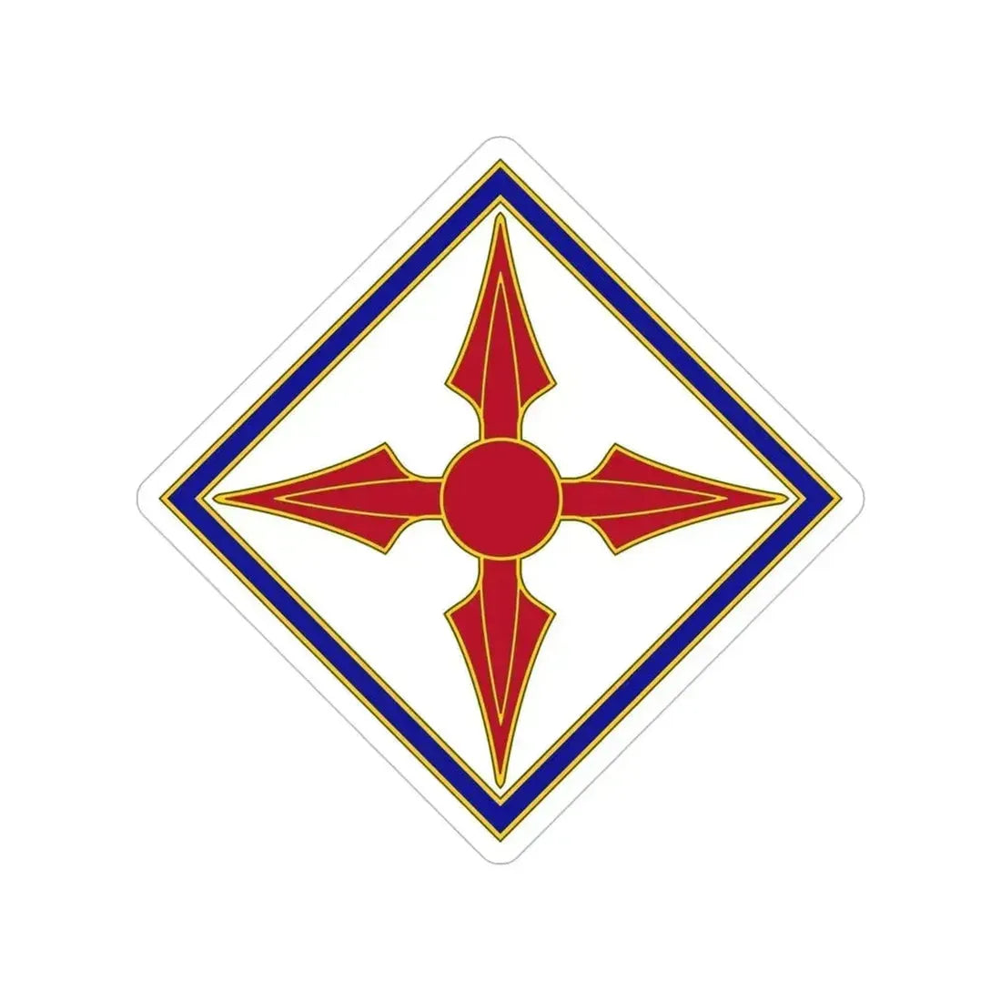 77th Aviation Brigade (U.S. Army) Transparent STICKER Die-Cut Vinyl Decal 5 Inch - The Sticker Space