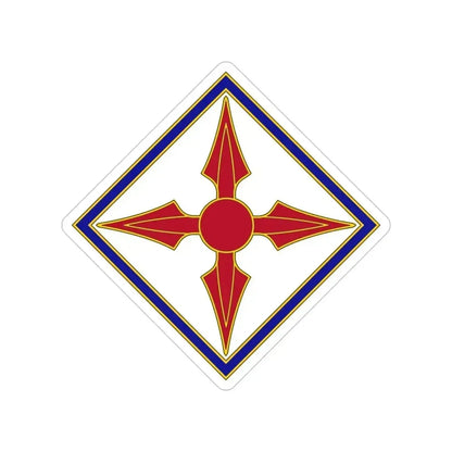 77th Aviation Brigade (U.S. Army) Transparent STICKER Die-Cut Vinyl Decal 5 Inch - The Sticker Space