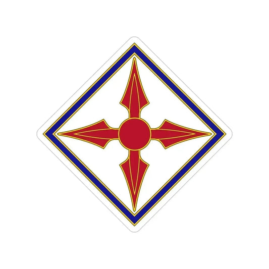 77th Aviation Brigade (U.S. Army) Transparent STICKER Die-Cut Vinyl Decal 6 Inch - The Sticker Space