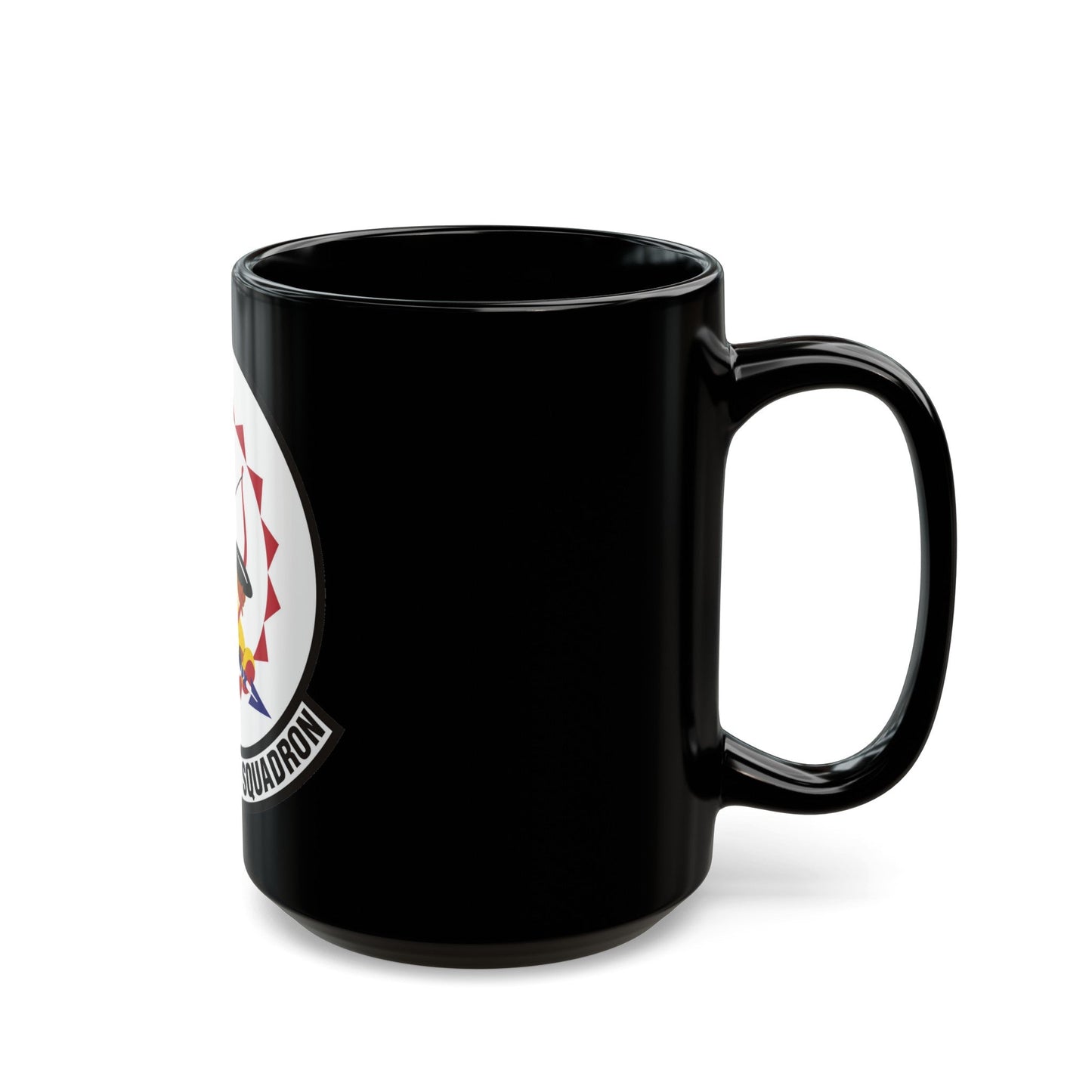 77th Weapons Squadron (U.S. Air Force) Black Coffee Mug-The Sticker Space