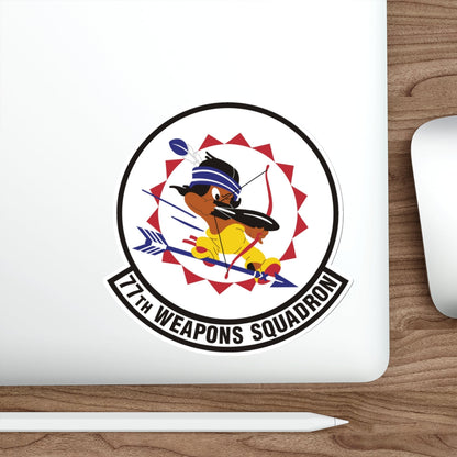 77th Weapons Squadron (U.S. Air Force) STICKER Vinyl Die-Cut Decal-The Sticker Space