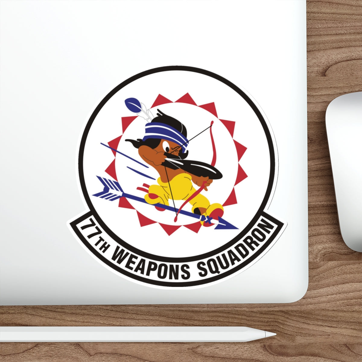 77th Weapons Squadron (U.S. Air Force) STICKER Vinyl Die-Cut Decal-The Sticker Space