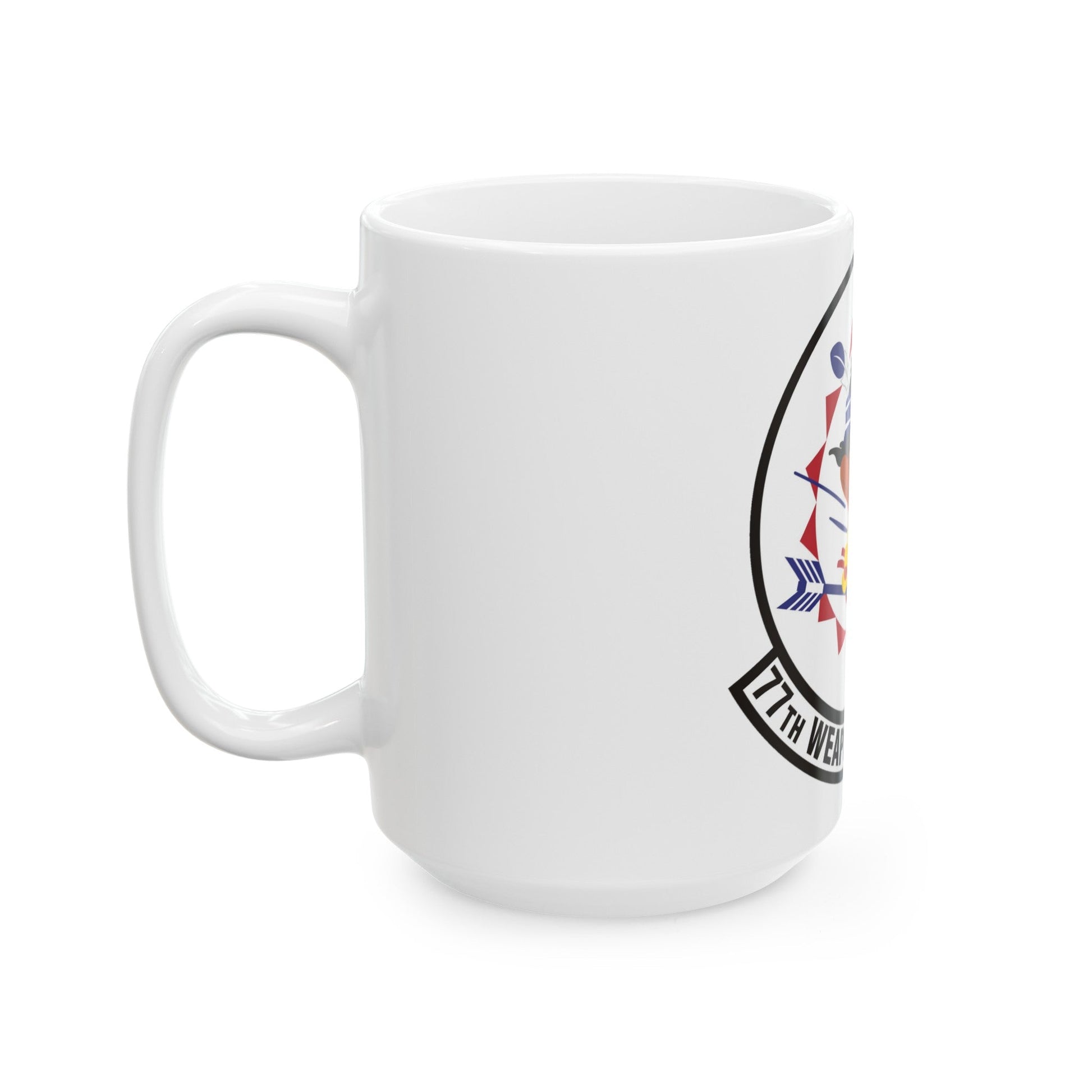 77th Weapons Squadron (U.S. Air Force) White Coffee Mug-The Sticker Space