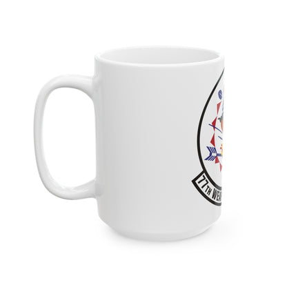 77th Weapons Squadron (U.S. Air Force) White Coffee Mug-The Sticker Space