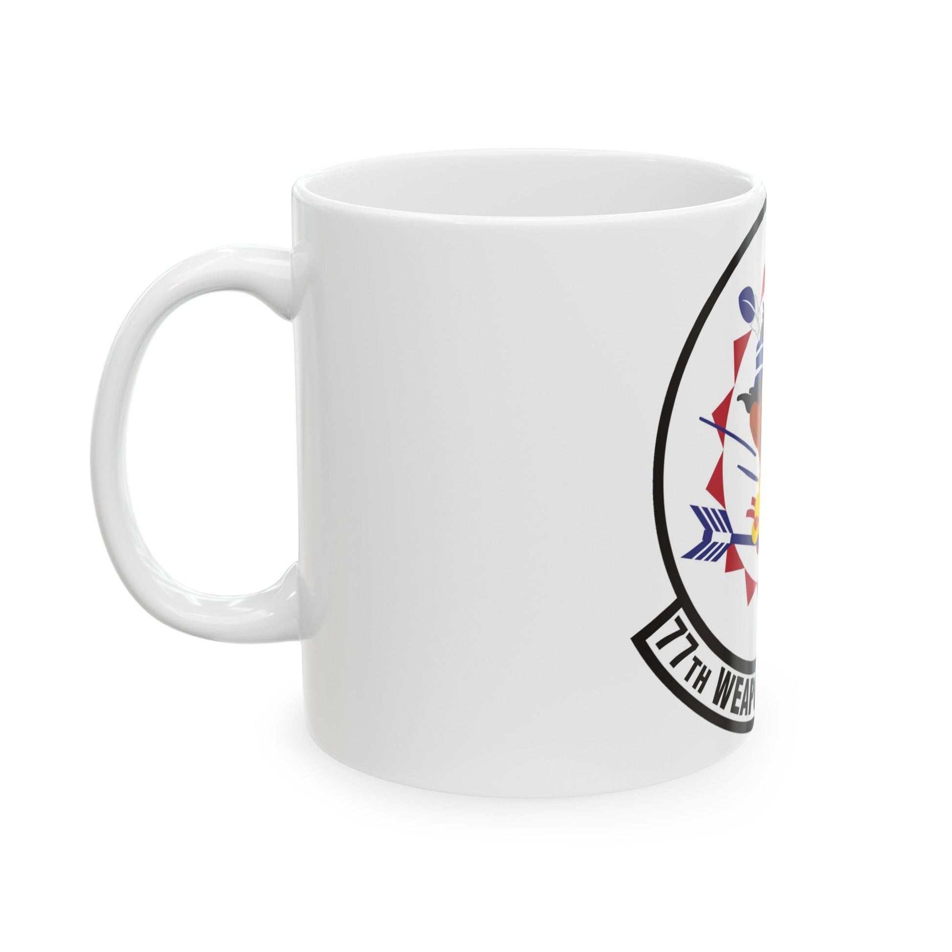 77th Weapons Squadron (U.S. Air Force) White Coffee Mug-The Sticker Space