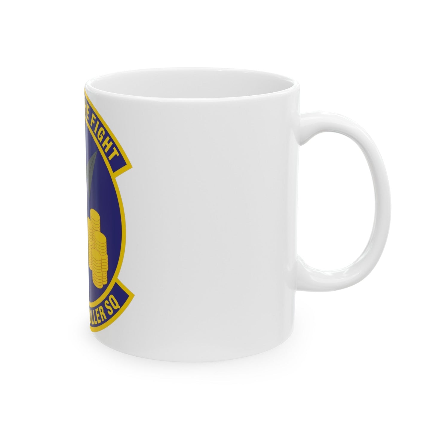 78 Comptroller Squadron AFMC (U.S. Air Force) White Coffee Mug-The Sticker Space