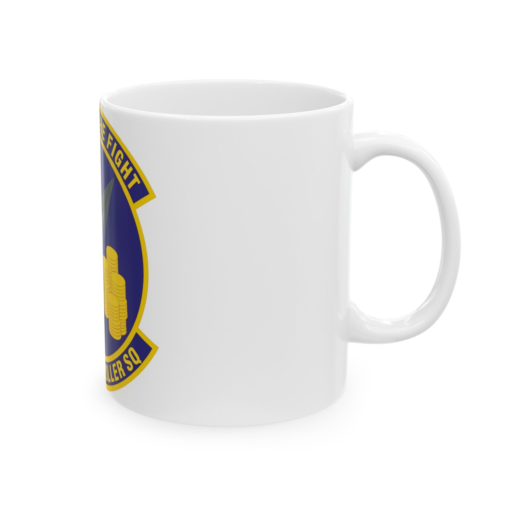 78 Comptroller Squadron AFMC (U.S. Air Force) White Coffee Mug-The Sticker Space