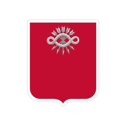 78 Engineer Battalion 2 (U.S. Army) REVERSE PRINT Transparent Die-Cut STICKER 4 Inch Die-Cut Transparent - The Sticker Space