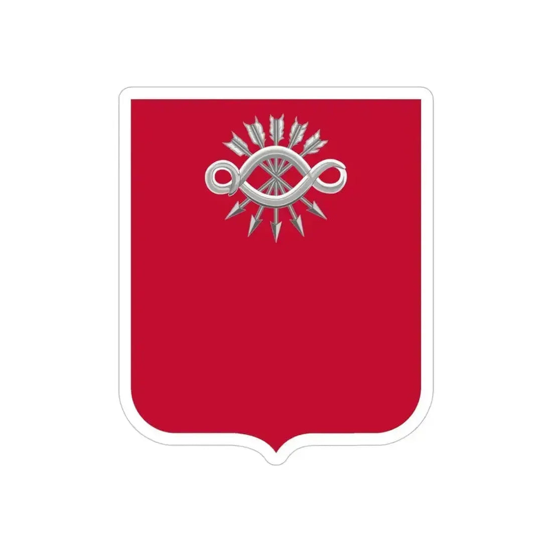 78 Engineer Battalion 2 (U.S. Army) REVERSE PRINT Transparent Die-Cut STICKER 5 Inch Die-Cut Transparent - The Sticker Space