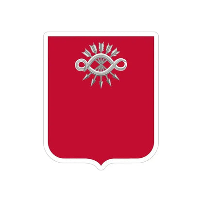 78 Engineer Battalion 2 (U.S. Army) REVERSE PRINT Transparent Die-Cut STICKER 5 Inch Die-Cut Transparent - The Sticker Space