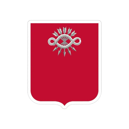 78 Engineer Battalion 2 (U.S. Army) REVERSE PRINT Transparent Die-Cut STICKER - The Sticker Space