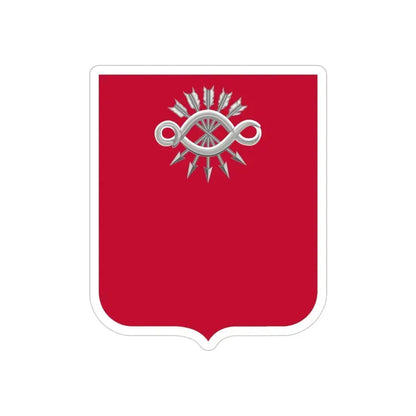 78 Engineer Battalion 2 (U.S. Army) REVERSE PRINT Transparent Die-Cut STICKER - The Sticker Space