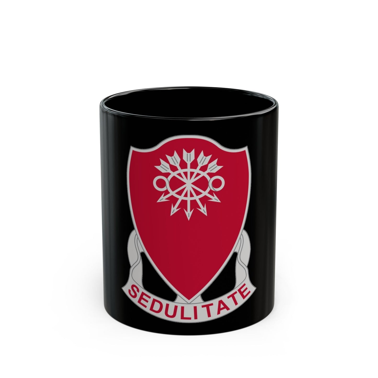 78 Engineer Battalion (U.S. Army) Black Coffee Mug-11oz-The Sticker Space