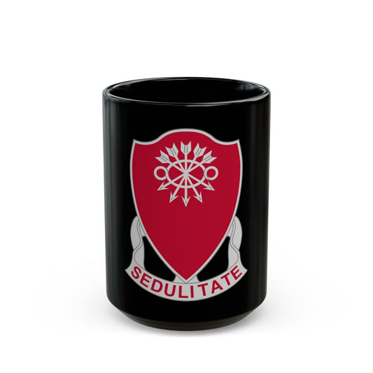 78 Engineer Battalion (U.S. Army) Black Coffee Mug-15oz-The Sticker Space