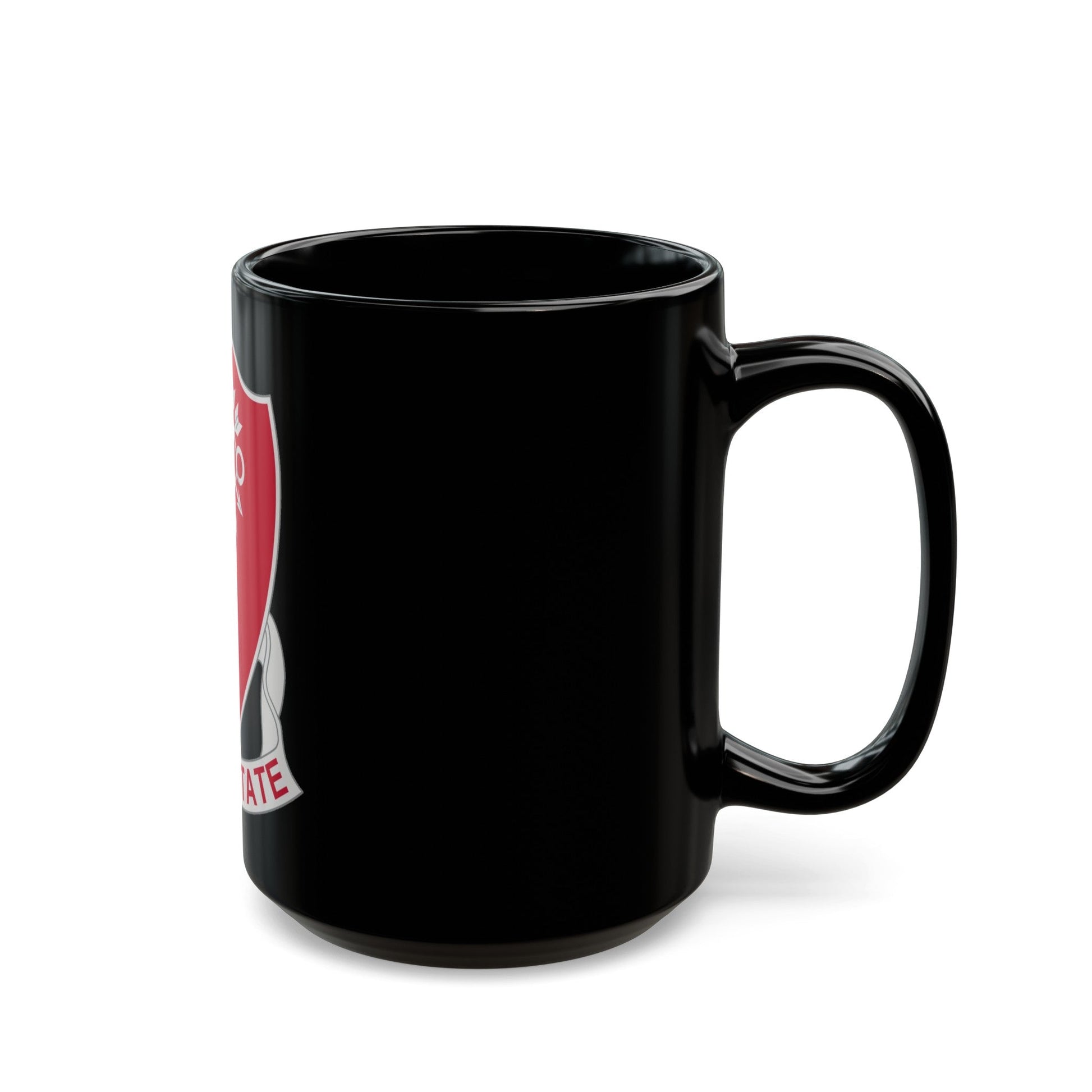 78 Engineer Battalion (U.S. Army) Black Coffee Mug-The Sticker Space