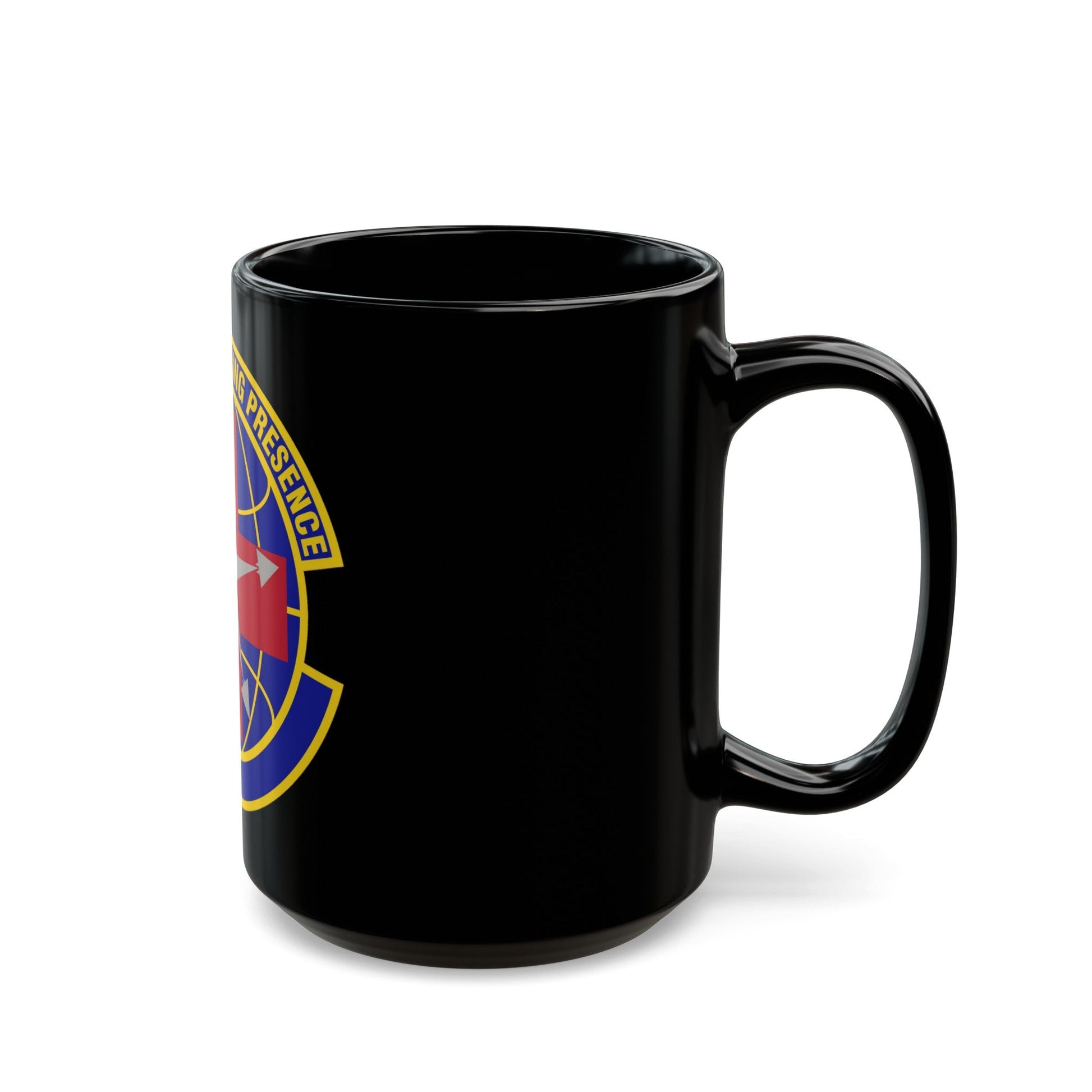 78 Healthcare Operations Squadron AFMC (U.S. Air Force) Black Coffee Mug-The Sticker Space