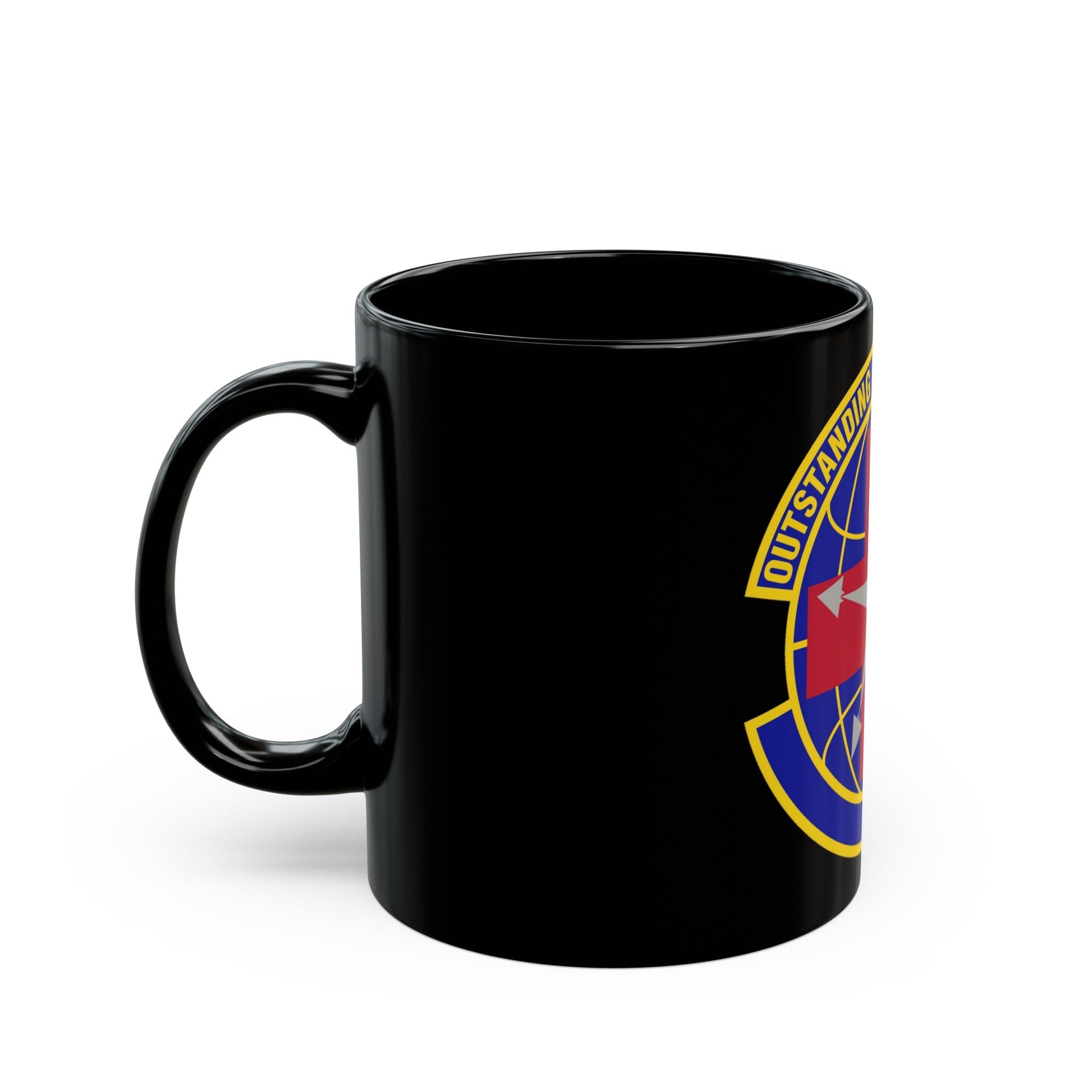 78 Healthcare Operations Squadron AFMC (U.S. Air Force) Black Coffee Mug-The Sticker Space